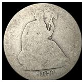 1876 Silver Seated Liberty Quarter NICELY CIRCULAT