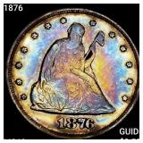 1876 Twenty Cent Piece UNCIRCULATED