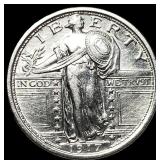 1917 Type 1 Standing Liberty Quarter UNCIRCULATED