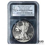 2013-W Silver Eagle NGC SP70 Enhanced Finish