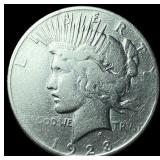 1928 Peace Silver Dollar LIGHTLY CIRCULATED