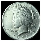 1921 Silver Peace Dollar UNCIRCULATED