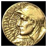 1915-S Gold $1 Panama-Pacific Exposition CHOICE BU