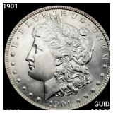 1901 Morgan Silver Dollar UNCIRCULATED