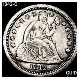 1842-O Seated Liberty Dime CHOICE AU