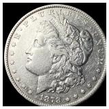 1878 Silver Morgan Dollar CLOSELY UNCIRCULATED