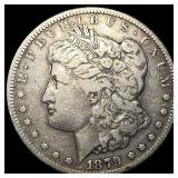 1879-CC Silver Morgan Dollar NEARLY UNCIRCULATED