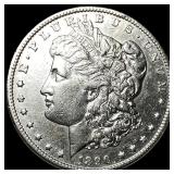 1890-CC Silver Morgan Dollar CLOSELY UNCIRCULATED