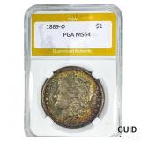 1889-O Morgan Silver Dollar PGA MS64