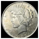 1922 Silver Peace Dollar UNCIRCULATED