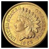 1862 Copper-Nickel Indian Head Cent UNCIRCULATED