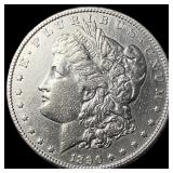 1890 Morgan Silver Dollar CHOICE AU
