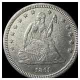 1861 Seated Liberty Quarter HIGH GRADE