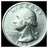 1932-D Silver Washington Quarter UNCIRCULATED