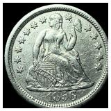 1856 Seated Liberty Dime CLOSELY UNCIRCULATED
