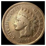 1869 Indian Head Cent NEARLY UNCIRCULATED