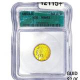 1914-D $2.50 Gold Quarter Eagle ICG MS61