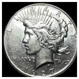 1927 Silver Peace Dollar UNCIRCULATED