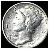1925-D Silver Mercury Dime CLOSELY  UNCIRCULATED