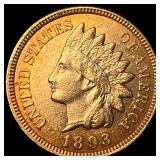 1893 Indian Head Cent CLOSELY UNCIRCULATED