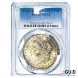 1904-O Morgan Silver Dollar PCGS MS63