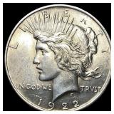 1922 Silver Peace Dollar UNCIRCULATED