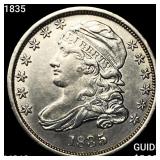 1835 Capped Bust Dime UNCIRCULATED