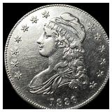 1836 Capped Bust Half Dollar CHOICE AU