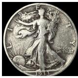 1933 Walking Liberty Half Dollar NEARLY UNCIRCULAT