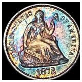 1872 Silver Half Dime UNCIRCULATED