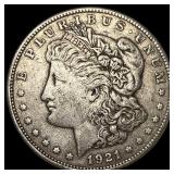1921-S Silver Morgan Dollar NEARLY UNCIRCULATED