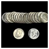 [20] 1964 Kennedy Half Dollar Roll