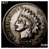 1877 Indian Head Cent CLOSELY UNCIRCULATED