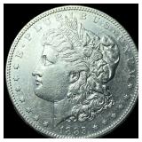 1885-S Silver Morgan Dollar CHOICE AU