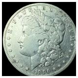 1896-S Silver Morgan Dollar LIGHTLY CIRCULATED