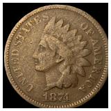 1874 Indian Head Cent LIGHTLY CIRCULATED