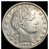 1895 Barber Half Dollar