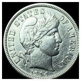 1914 Barber Dime UNCIRCULATED