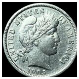 1905 Barber Dime UNCIRCULATED