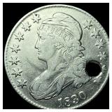 1830 Capped Bust Silver Half Dollar HIGH GRADE