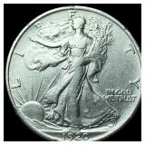 1920-S Silver Walking Liberty Half Dollar CLOSELY