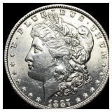 1887 Morgan Silver Dollar CHOICE BU
