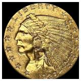 1928 Indian Head Gold $2.50 Quarter Eagle UNCIRCUL