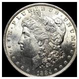 1884-O Silver Morgan Dollar GEM BU