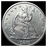 1871 Silver Half Dollar CLOSELY UNCIRCULATED