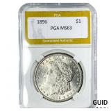 1896 Morgan Silver Dollar PGA MS63