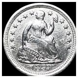 1837-O Silver Half Dime CLOSELY UNCIRCULATED
