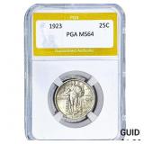 1923 Standing Liberty Quarter PGA MS64
