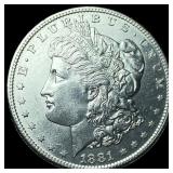 1881-S Silver Morgan Dollar GEM BU