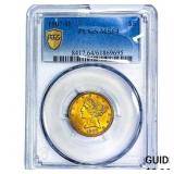 1907-D $5 Gold Half Eagle PCGS MS64